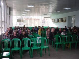 Обучение организаторов выборов на базе Учебного центра в Неклиновском районе, апрель 2014 год